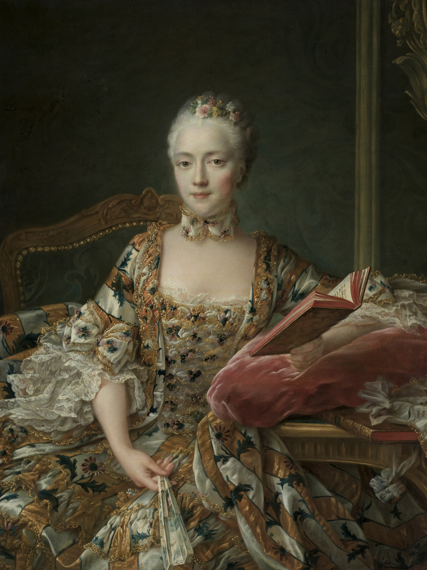 Cierge décoratif La Marquise TRUDON