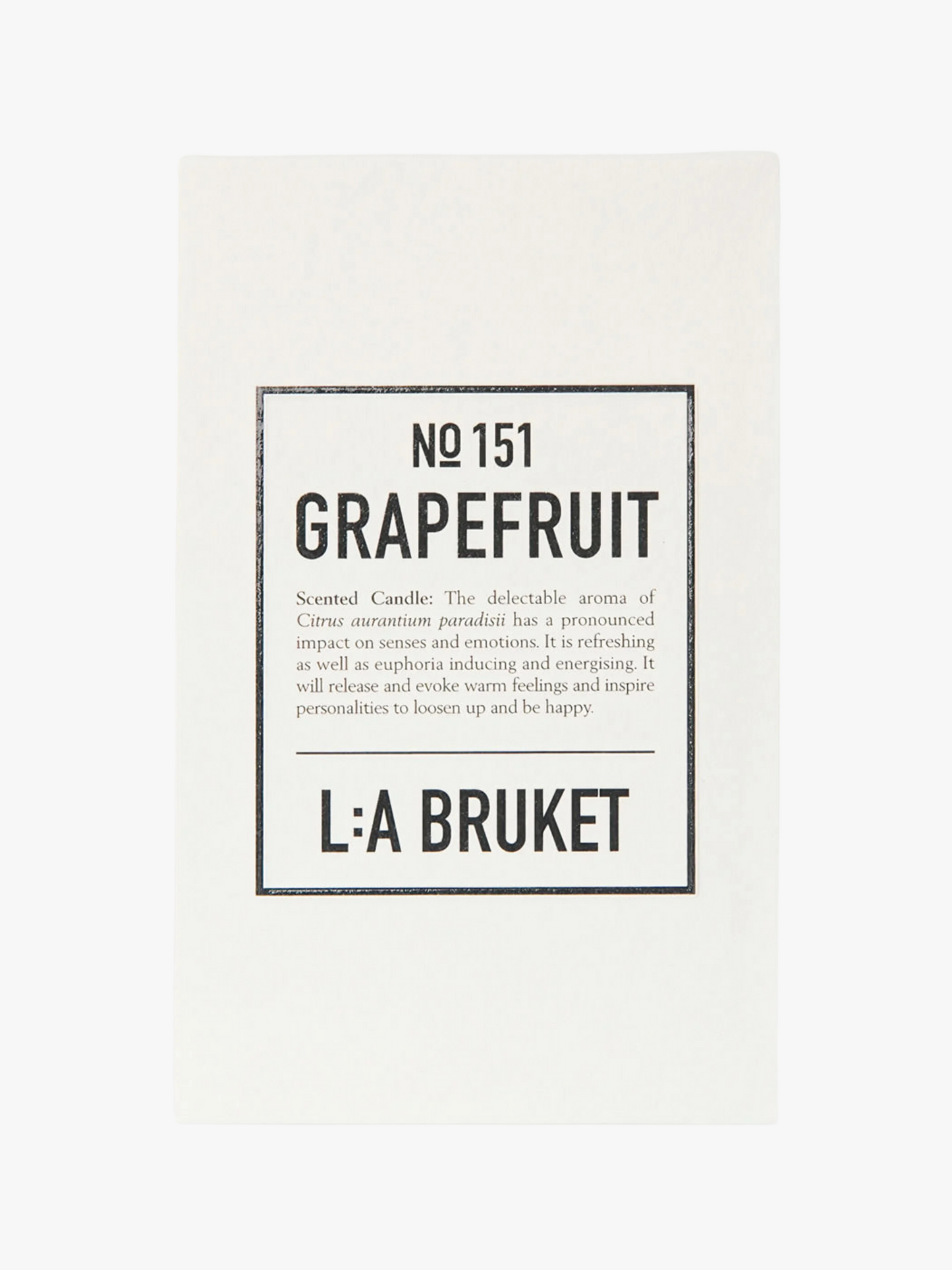 Bougie parfumée Tabac L:A BRUKET