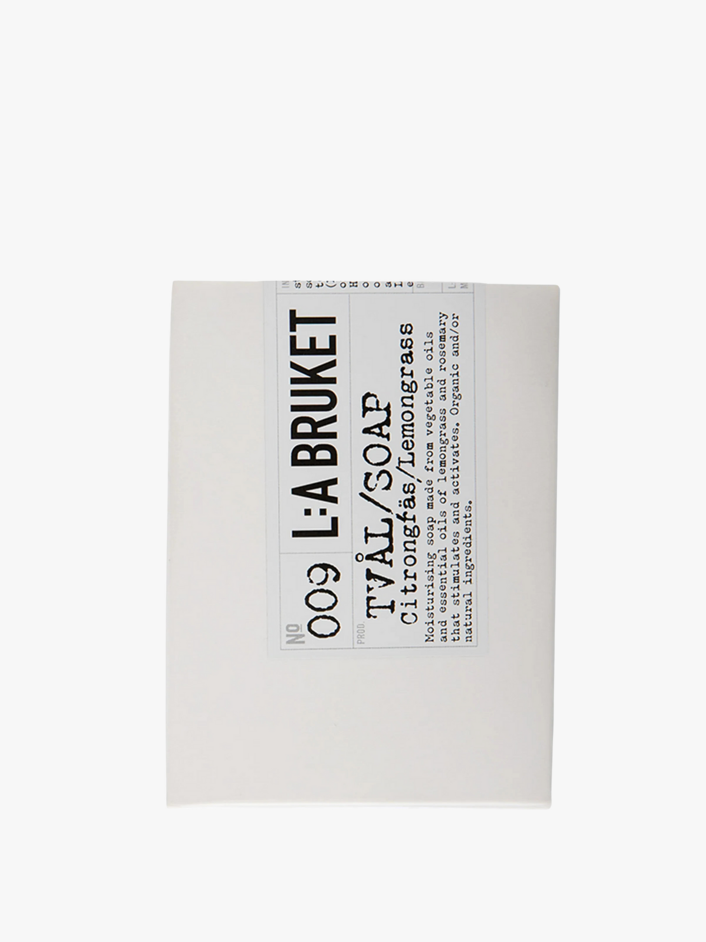 Savon Solide Corps Citronelle L:A BRUKET