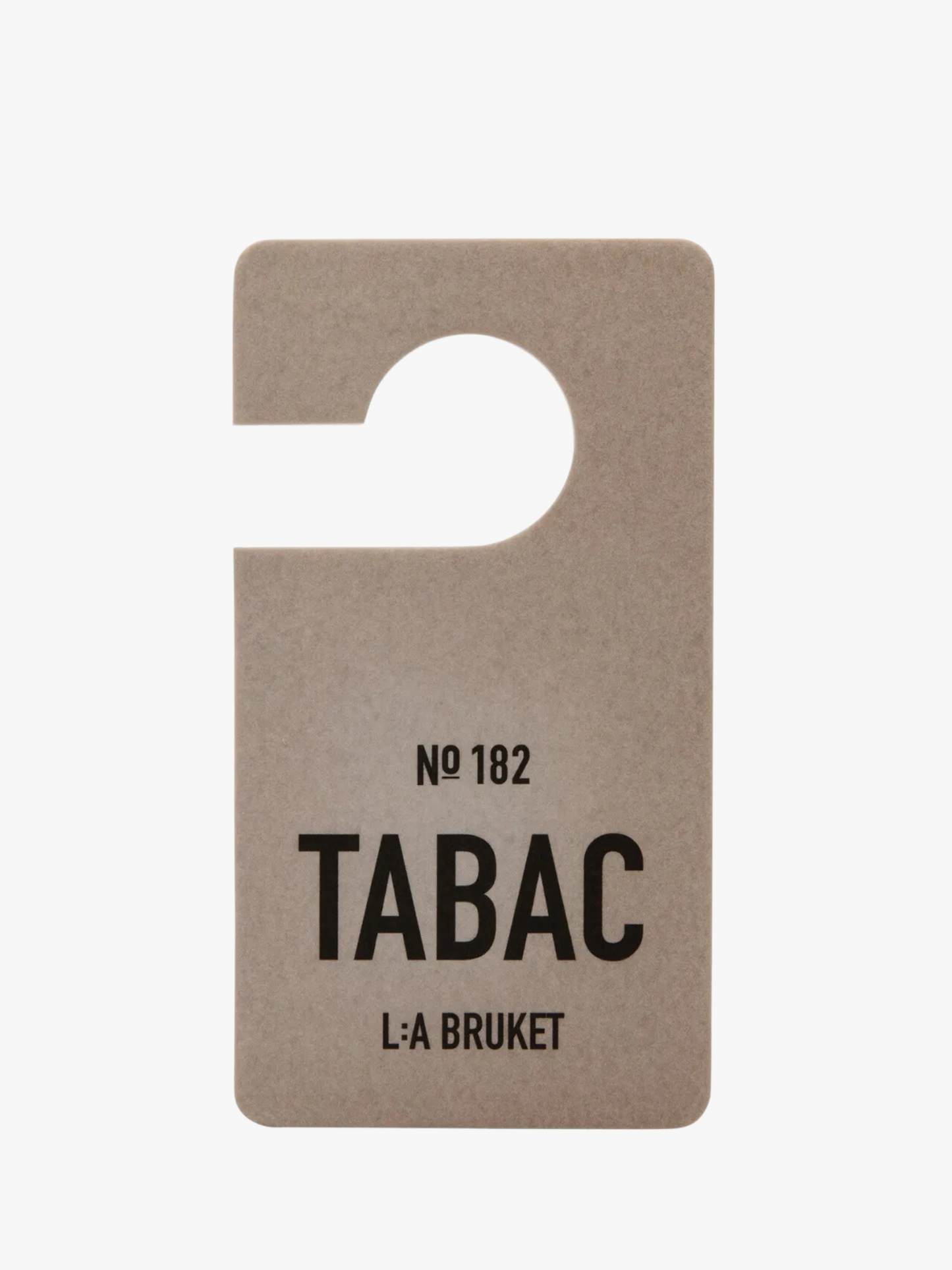 Etiquette parfumée Tabac L:A BRUKET